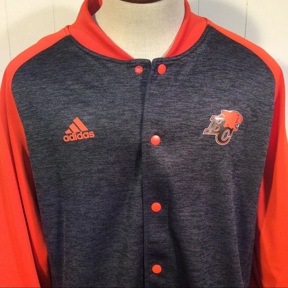 Adidas CFL British Columbia Lions Varsity Jacket Men’s Size XXL